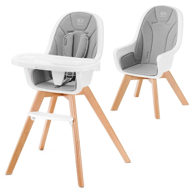 Стілець для годування Kinderkraft Tixi Gray (5902533911974) - зображення 1
