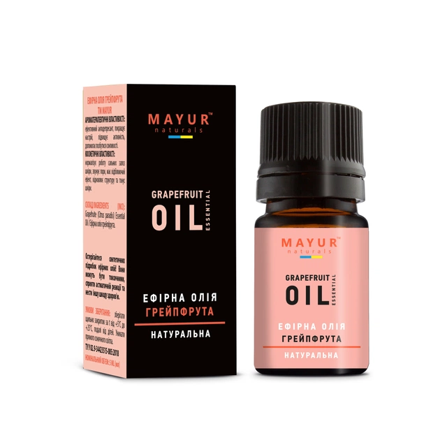 Ефірна олія Mayur Грейпфрута 5 мл (4820189561460) - picture 1