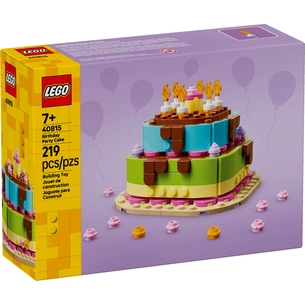 Конструктор LEGO Iconic Торт на день народження (40815) зображення 1