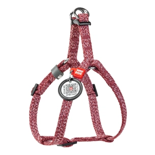 Шлея для котів WAUDOG Re-cotton з QR паспортом XS Ш 10 мм В=С: 28-40 см червона (16703) зображення 1