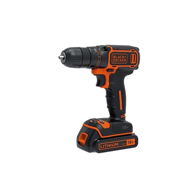 Шуруповерт Black&Decker BDCDC18KB - зображення 1