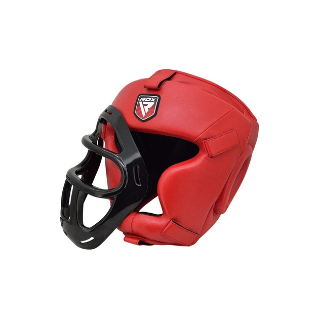 Боксерський шолом RDX T1 Grill Full Red L (HGR-T1FR-L) - picture 4