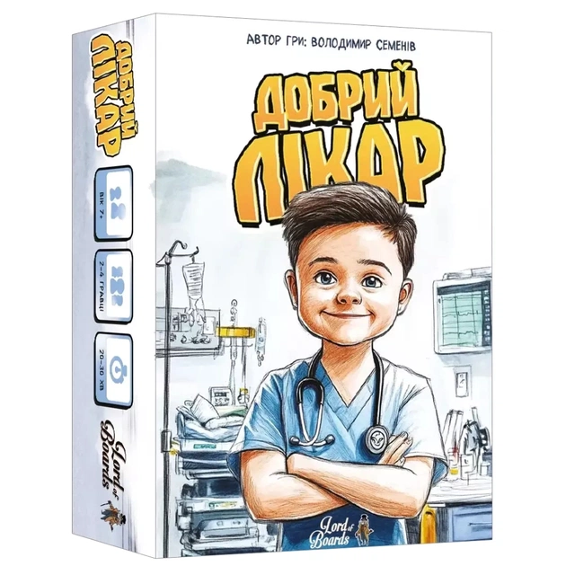 Настольная игра Lord of Boards Добрый врач (укр.) (LOB2506UA) - изображение 1