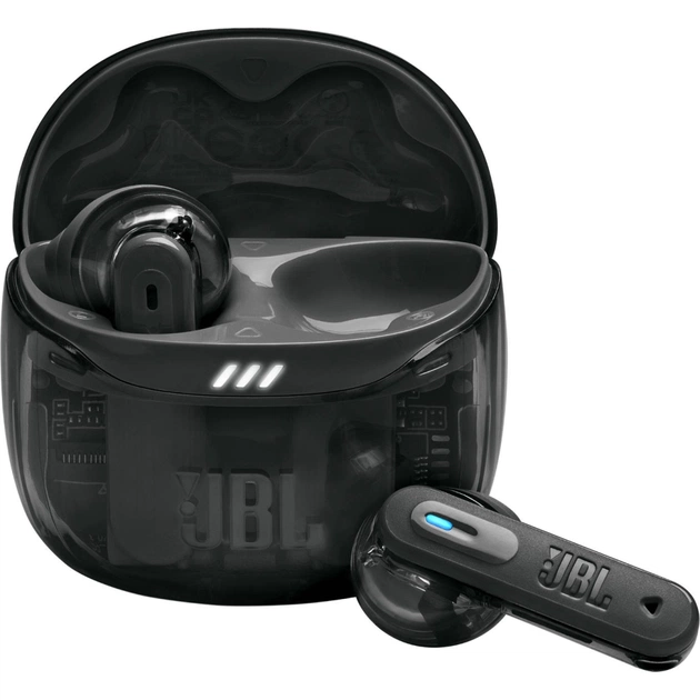 Наушники JBL Tune Flex 2 Ghost Black (JBLTFLEX2GBLK) - изображение 1