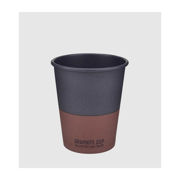 Стаканы одноразовые Buroclean GRAPHITE CUP бумажные 270 мл 50 шт (1080044) - изображение 1