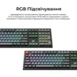 Клавіатура Keychron K10 Max Keychron Super Banana Switch RGB UA Black (K10M-H4-UA) - зменшене зображення 13