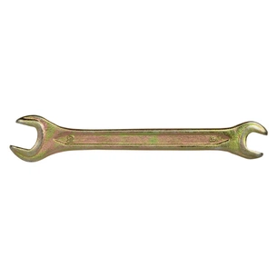 Ключ Sigma ріжковий 8x10мм жовтий цинк (6025101) зображення 1