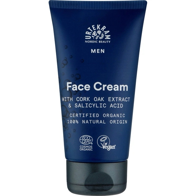 Крем для лица Urtekram Men Face Cream 75 мл (5701058013053) - изображение 1