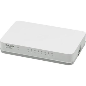 Комутатор мережевий D-Link DGS-1008A/D1A зображення 1