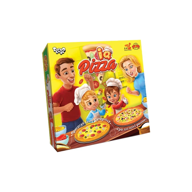 Настільна гра Danko Toys IQ Pizza, українська (G-IP-01U) - зображення 1