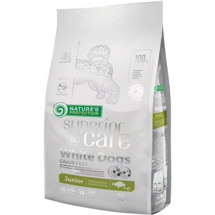 Сухий корм для собак Nature's Protection Superior Care White Dogs Junior Small&Mini Breeds 10 кг (NPSC45830) зображення 1