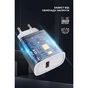 Зарядний пристрій Armorstandart AR012 Basic USB 24W + cable USB to USB-C White (ARM69893) - зменшене зображення 2