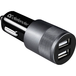 Зарядний пристрій Defender 2xUSB 12W (2xUSB-A) 2.1A UCA-21 (83821) зображення 1