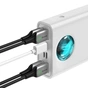 Батарея універсальна Baseus Amblight Digital Quick 30000mAh 65W, White (PPLG000102) - зменшене зображення 6