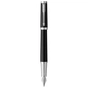 Ручка пір'яна Parker INGENUITY Black Lacquer CT FP F (60 111) - зменшене зображення 1
