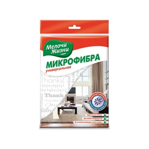 Серветки для прибирання Мелочи Жизни Мікрофібра універсальна 1 шт. (4823058318851) зображення 1
