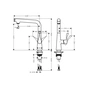 Змішувач Hansgrohe Metris Select, виилв 248 мм, хром (14847000) - зменшене зображення 2