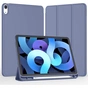 Чохол до планшета BeCover Direct Charge Pen mount Pencil Apple iPad Air 5 (2022) 10.9" Purple (708781) - зменшене зображення 2