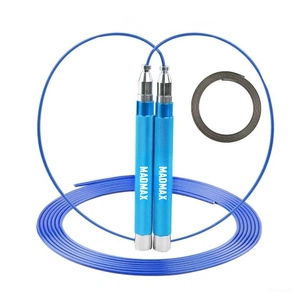 Скакалка MadMax MFA-286 Speed jump rope швидкісна Блакитна (MFA-286-BLU-U) зображення 1