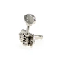 Кілки для гітари Graph Tech PRN-3422-N0 Acoustic 3+3 Butterbean Button Nickel (235526) - зменшене зображення 2