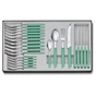 Набір столових приборів Victorinox Swiss Modern Table Set 24 шт Tomato Mint (6.9096.11W41.24) - зменшене зображення 1