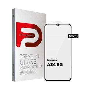 Скло захисне Armorstandart Pro Samsung A34 5G (A346) Black (ARM66207) зображення 1