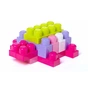 Конструктор Mega Bloks рожевий у мішку 60 деталей (DCH54) - зменшене зображення 3