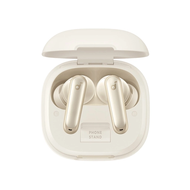 Навушники Anker SoundCore P40i TWS Oat White (A3955G21) - зображення 9