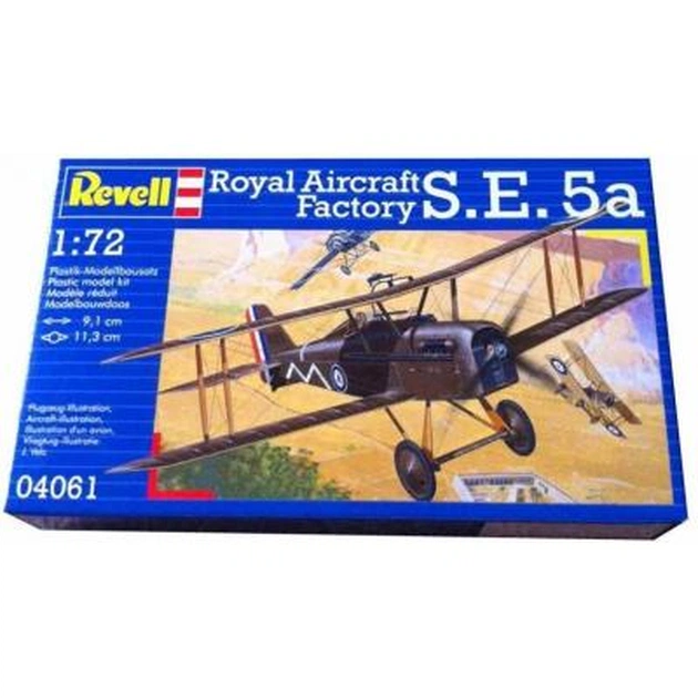 Збірна модель Revell Винищувач Royal Aircraft Factory S.E. 5a 1:72 (4061) - зображення 1