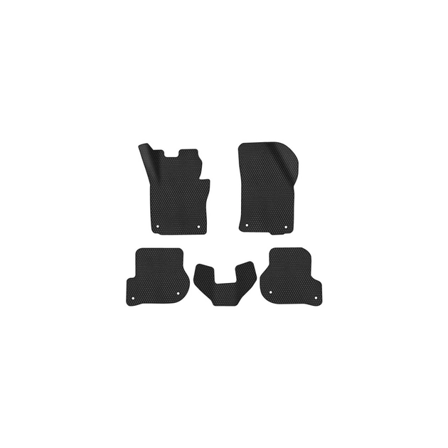 Килимок в салон EVAtech Skoda Octavia A5 (MT, 8 clips) 2004-2013 2 покоління (SK12149CD5AV8RBB) - зображення 1