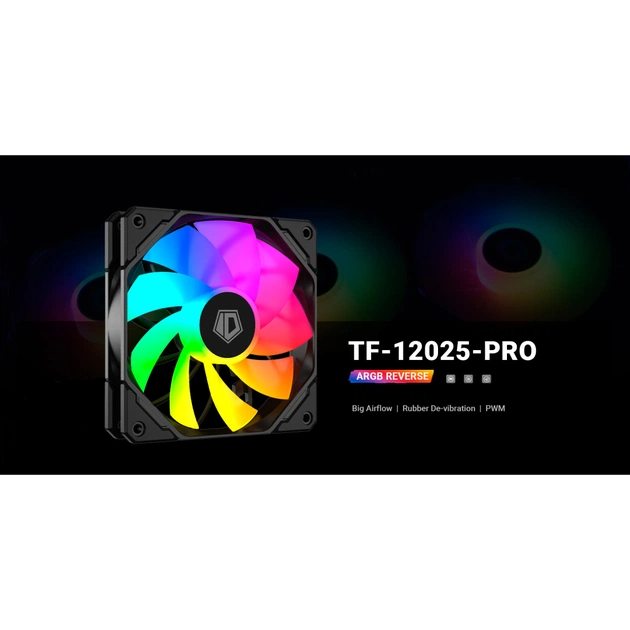 Кулер до корпусу ID-Cooling TF-12025-PRO-ARGB REVERSE - зображення 9