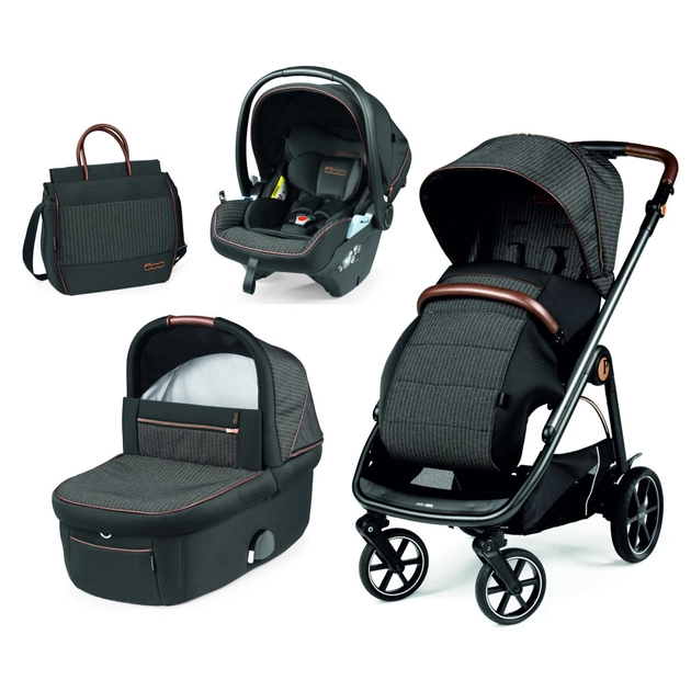 Коляска Peg-Perego 3 в 1 Veloce 500 з автокріслом Lounge (PACK-VEL31LG000003) - изображение 1