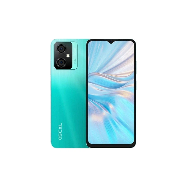 Мобільний телефон Oscal C70 6/128GB Green - изображение 1