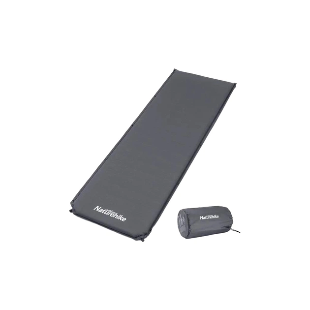 Туристичний килимок Naturehike NH20DZ003 50 мм Dark Grey (6927595711491) - зображення 1