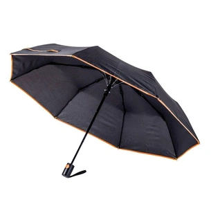 Парасоля Bergamo Sky Напівавтомат Чорно-помаранчева (7040010) зображення 1