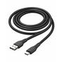 Дата кабель USB 2.0 AM to USB-C 1.0m 3A textured PVC black ColorWay (CW-CBUC094-BK) - зменшене зображення 1