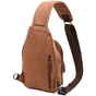 Сумка Vintage Чоловіча через плече Коричнева (20389) - зменшене зображення 5