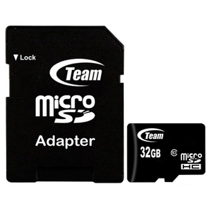 Карта пам'яті Team 32Gb microSDHC class 10 (TUSDH32GCL1003) зображення 1