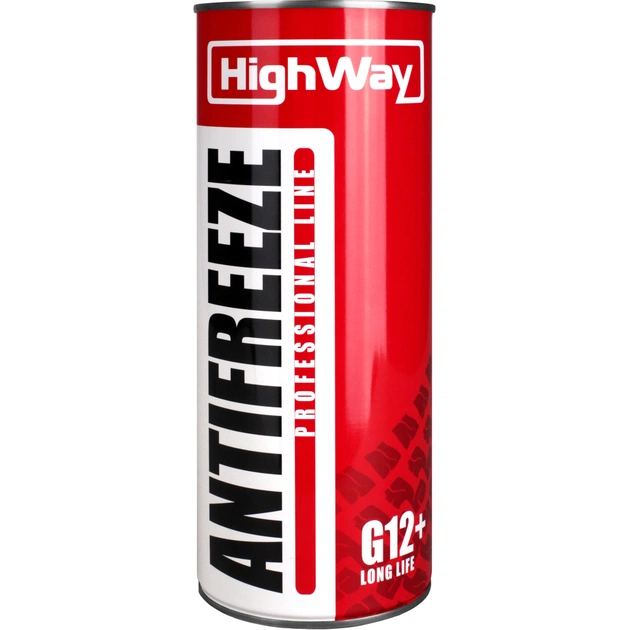 Антифриз HighWay -40 LONG LIFE G12+ червоний 1 кг (10003) - зображення 1