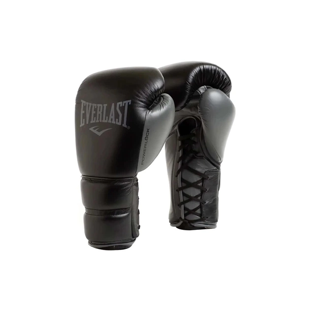 Боксерські рукавички Everlast Powerlock 2 Pro Lace 896910-70-314 чорний 14 oz (009283609122) - picture 1