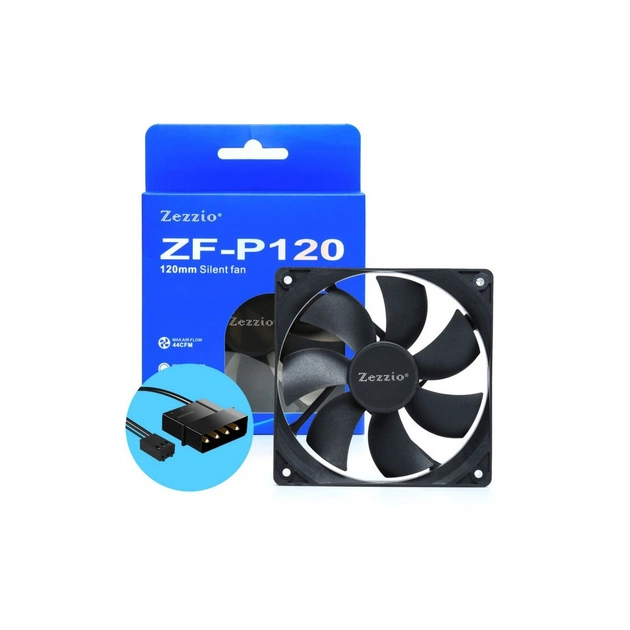 Кулер до корпусу Zezzio ZF-P120 - зображення 1