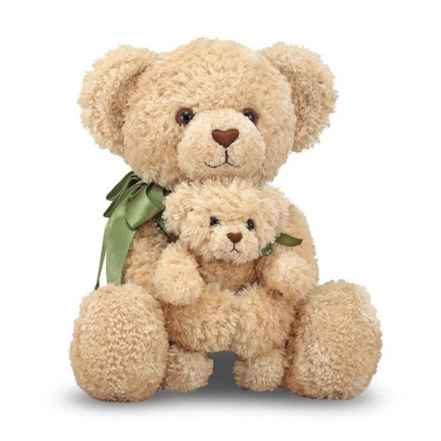 М'яка іграшка Melissa&Doug Сімейство ведмедиків, мама Ванілька і ведмежа Цукор (MD7751) - изображение 1