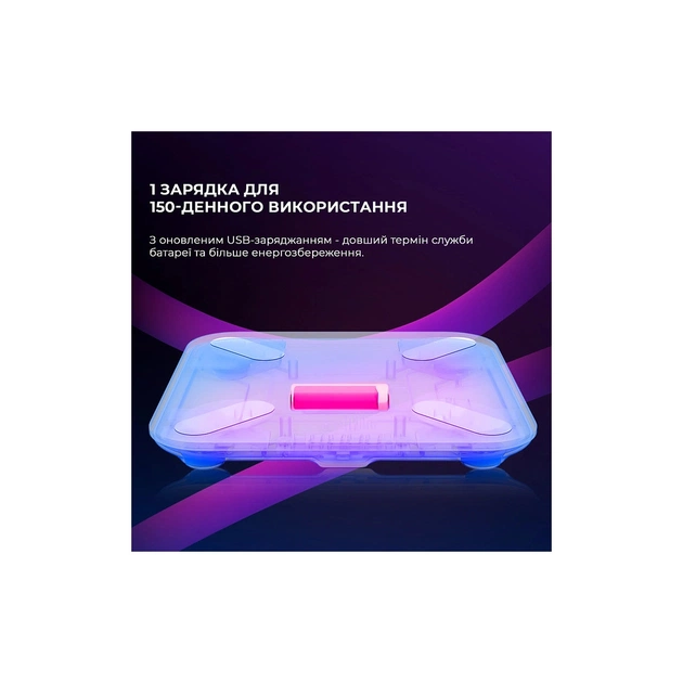 Весы напольные Yunmai X Smart Scale (YMBS-M268) - изображение 2