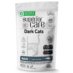 Сухий корм для кішок Nature's Protection Superior Care Dark Cats Grain Free Herring 400 г (NPSC47780) зображення 1