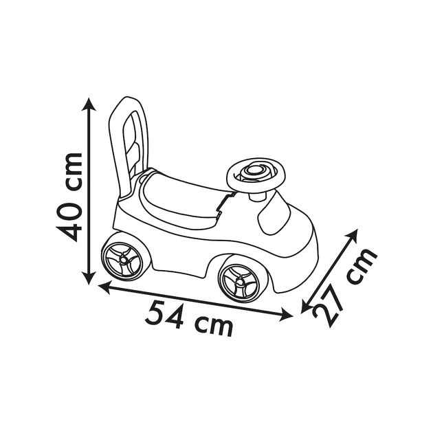 Чудомобіль Smoby Стіч, 54 х 27 х 40 см, 10 мic.+ (7600720552) - picture 3