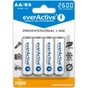 Аккумулятор everActive AA/HR06 Ni-MH 2600mAh BL 4шт - уменьшенное изображение 1