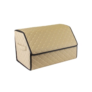 Сумка-органайзер EVAtech ECO M бежева з бежевою ниткою (EHECEMIIBB) зображення 1