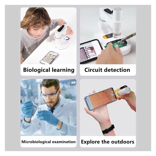 Мікроскоп Xiaomi BeaverLAB DDL-M1 Kit (включає платформу та аксесуари) (DDL-M1A) - зображення 12