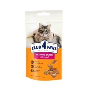 Ласощі для котів Club 4 Paws Подушечки з яловичиною 60 г (4820269145313) зображення 1