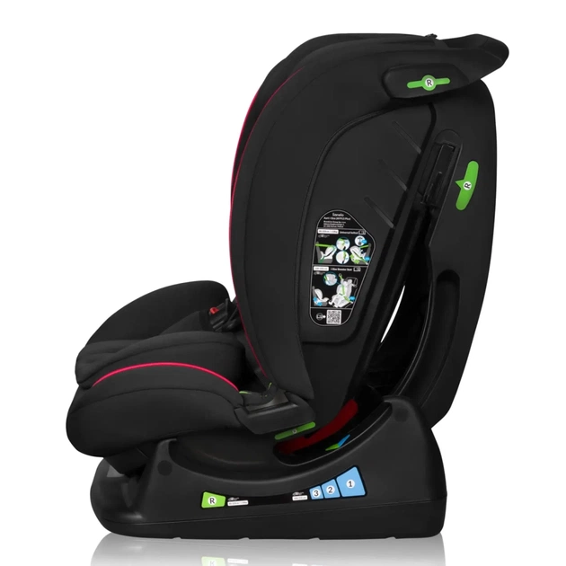 Автокрісло Lionelo Aart I-Size Black Carbon Red (LO-AART I-SIZE BLACK CARBON RED) - picture 8